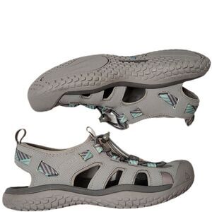 KEEN Solar Closed Toe Sandals Women’s 7.5 Gray